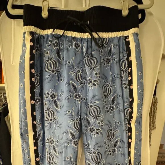 3.1 Phillip Lim Silk Pant - Floral Print on Garmentory - Picture 4 of 6